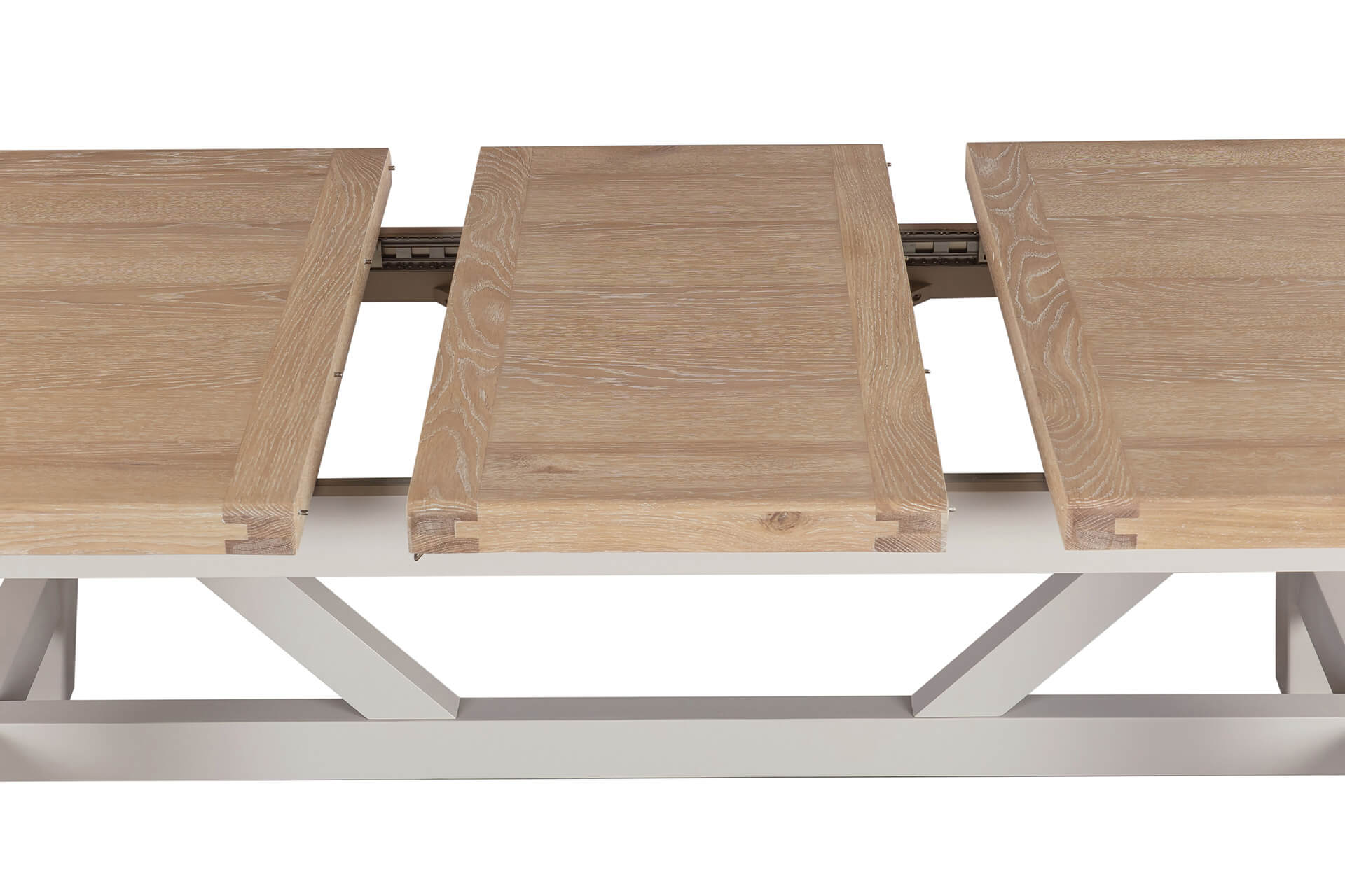 Doune Refectory Extending Dining Table 1.9/2.3m  - Taupe