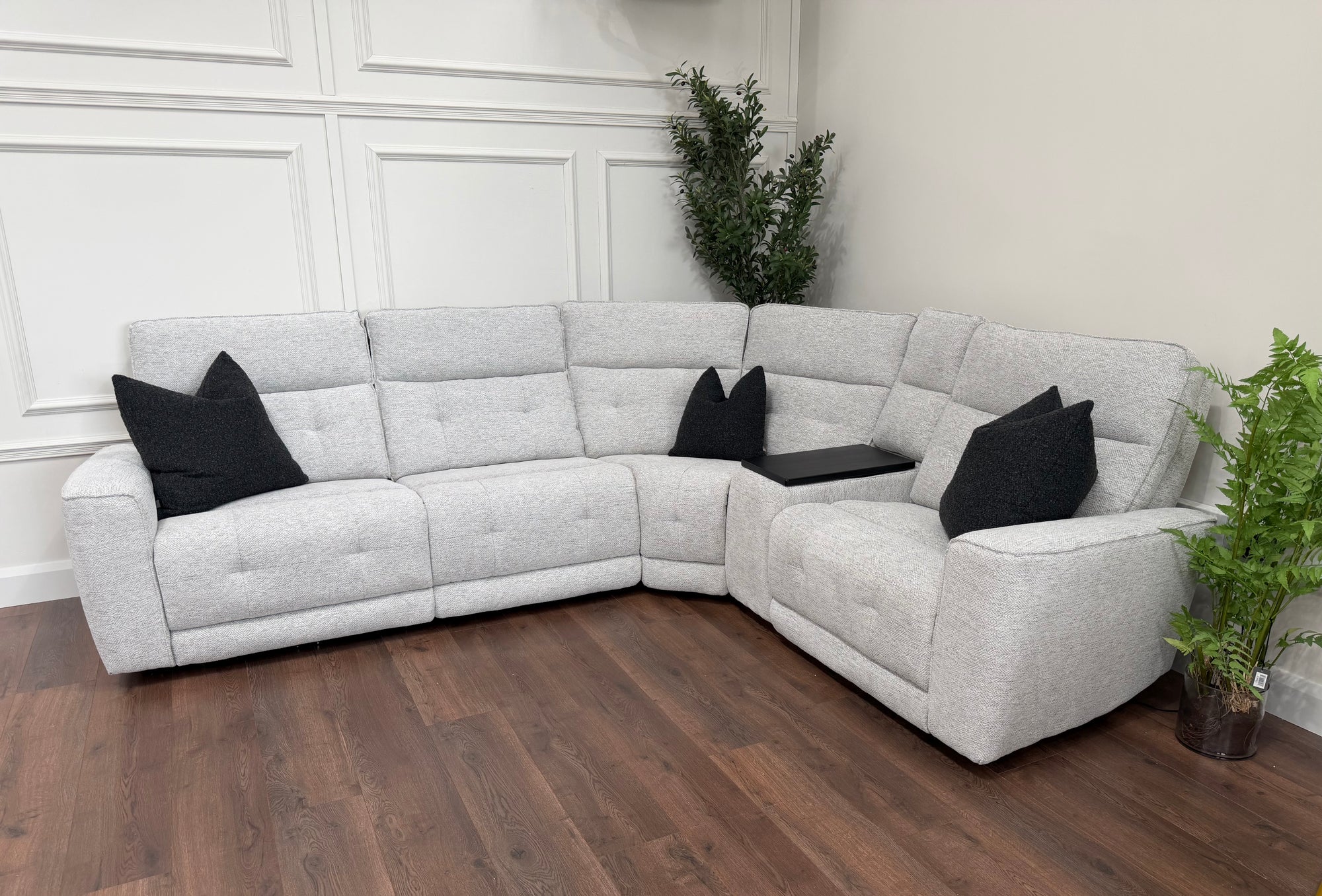 Chelsea Power Corner - Mist Grey