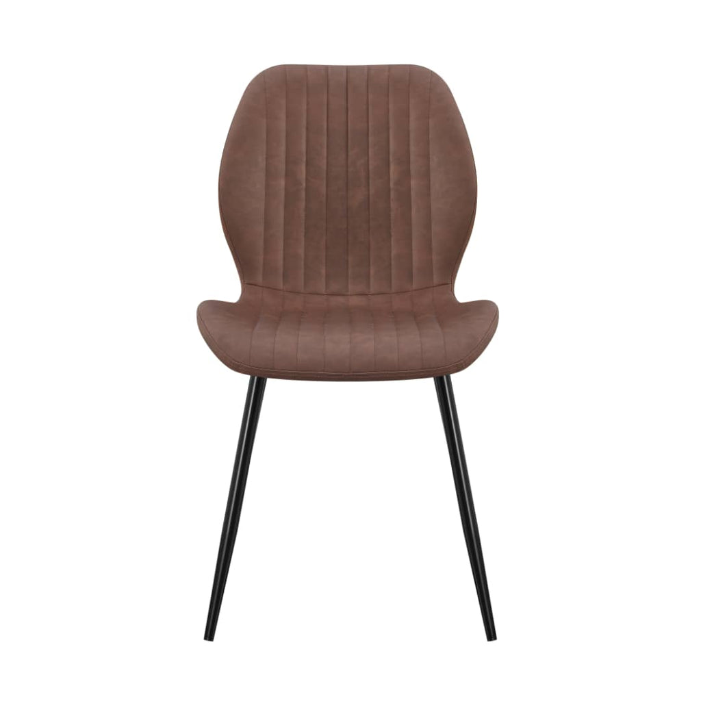 Lyra Dining Chair - PU Brown
