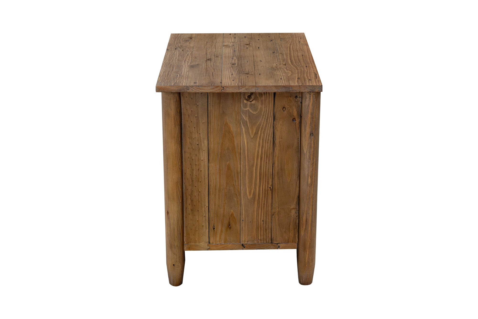 Kairo 1 Drawer Bedside Table  - Cashew Oak