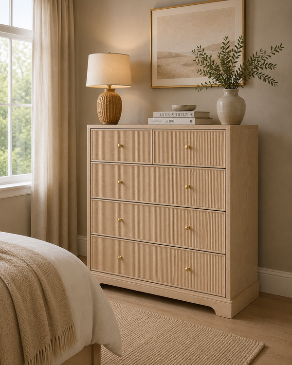 Cadence Tall Chest - Ash Wash
