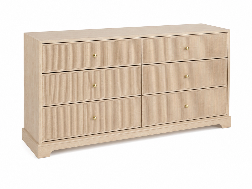 Cadence Wide  Chest - Ash Wash