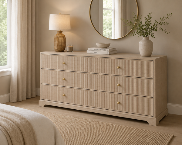 Cadence Wide  Chest - Ash Wash