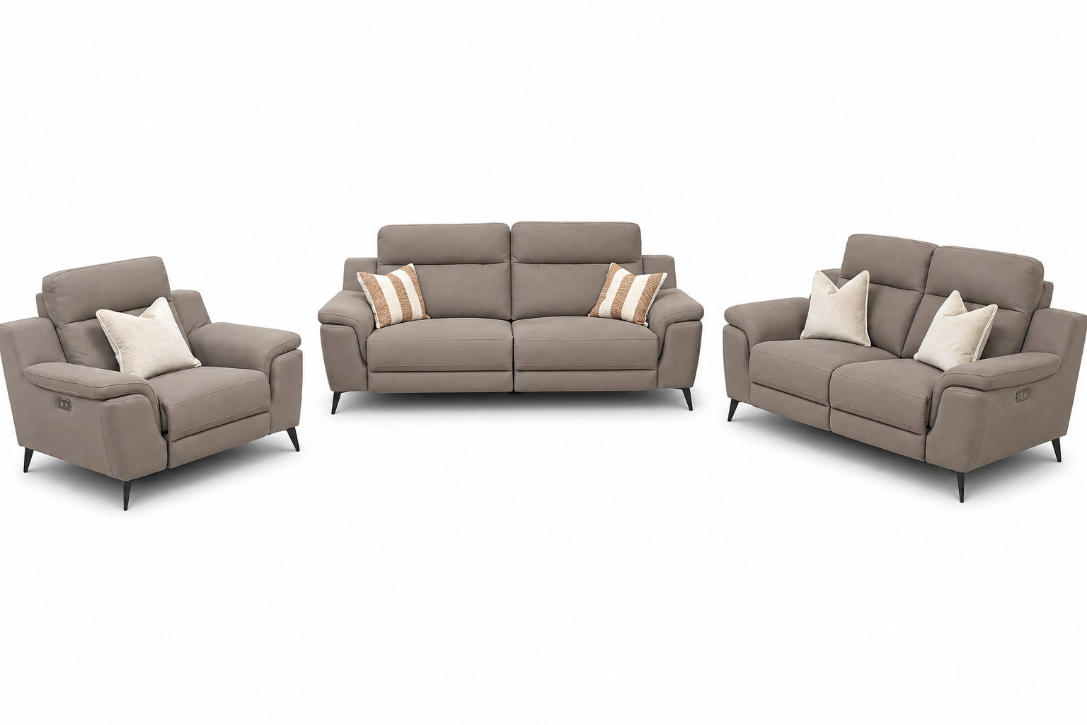 Lara Power 3 + 2 + 1 - Microfibre Stone