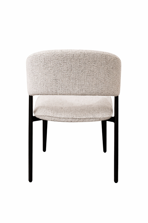 TitanDining Chair - Light Grey Fabric