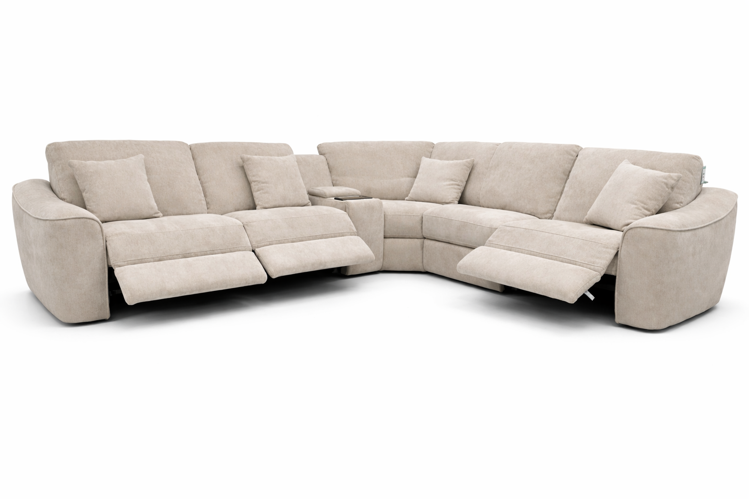 Grand Haven Power Corner - Chenille Stone Beige