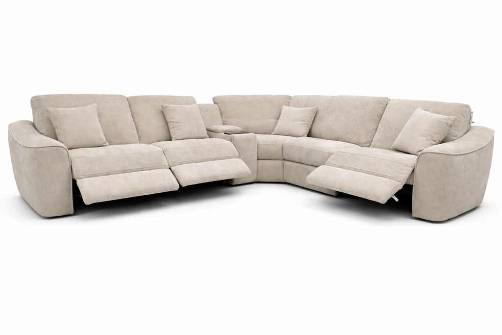 Grand Haven Power Corner - Chenille Stone Beige