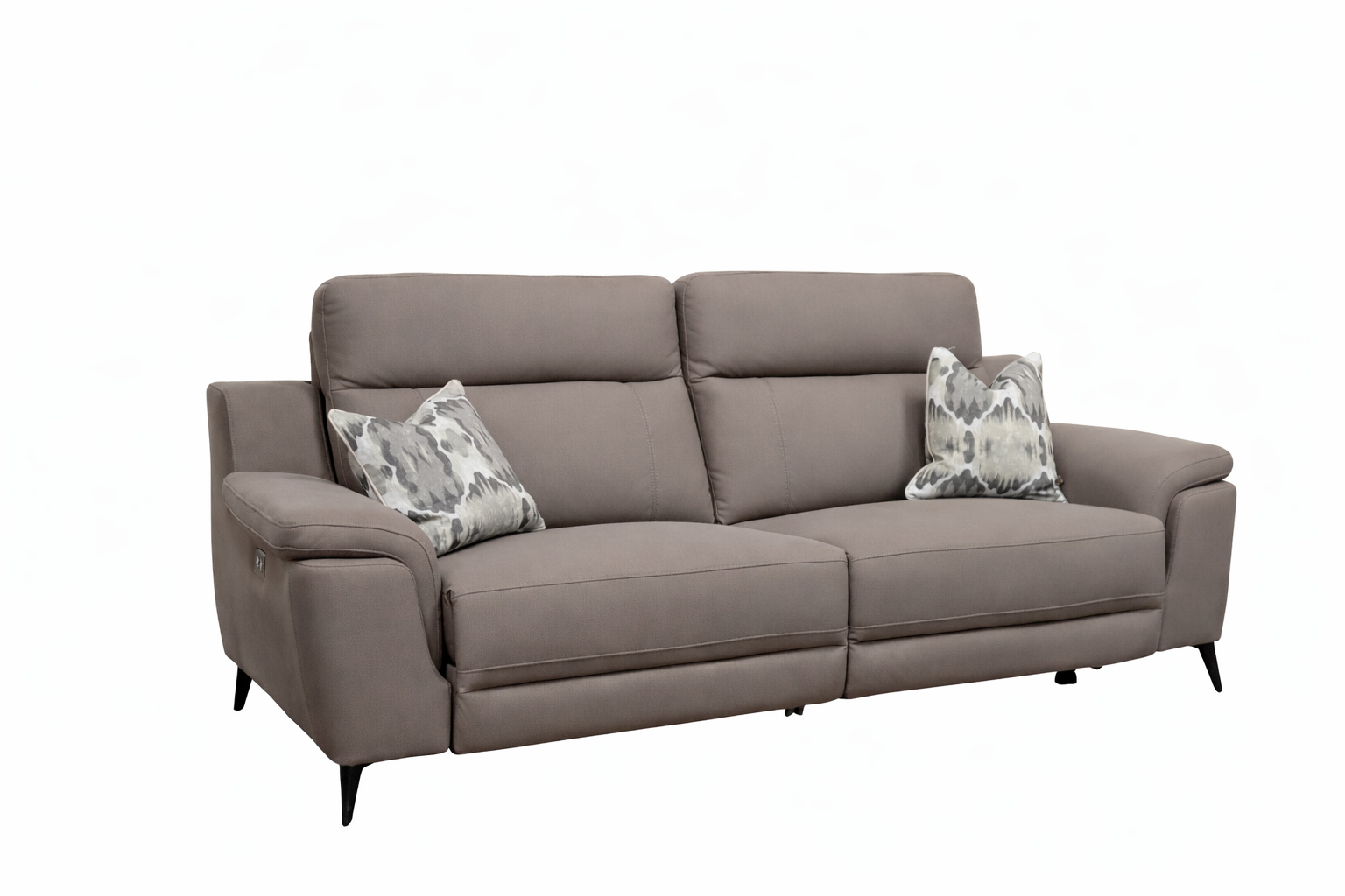 Lara 3 Seater - Microfibre Stone