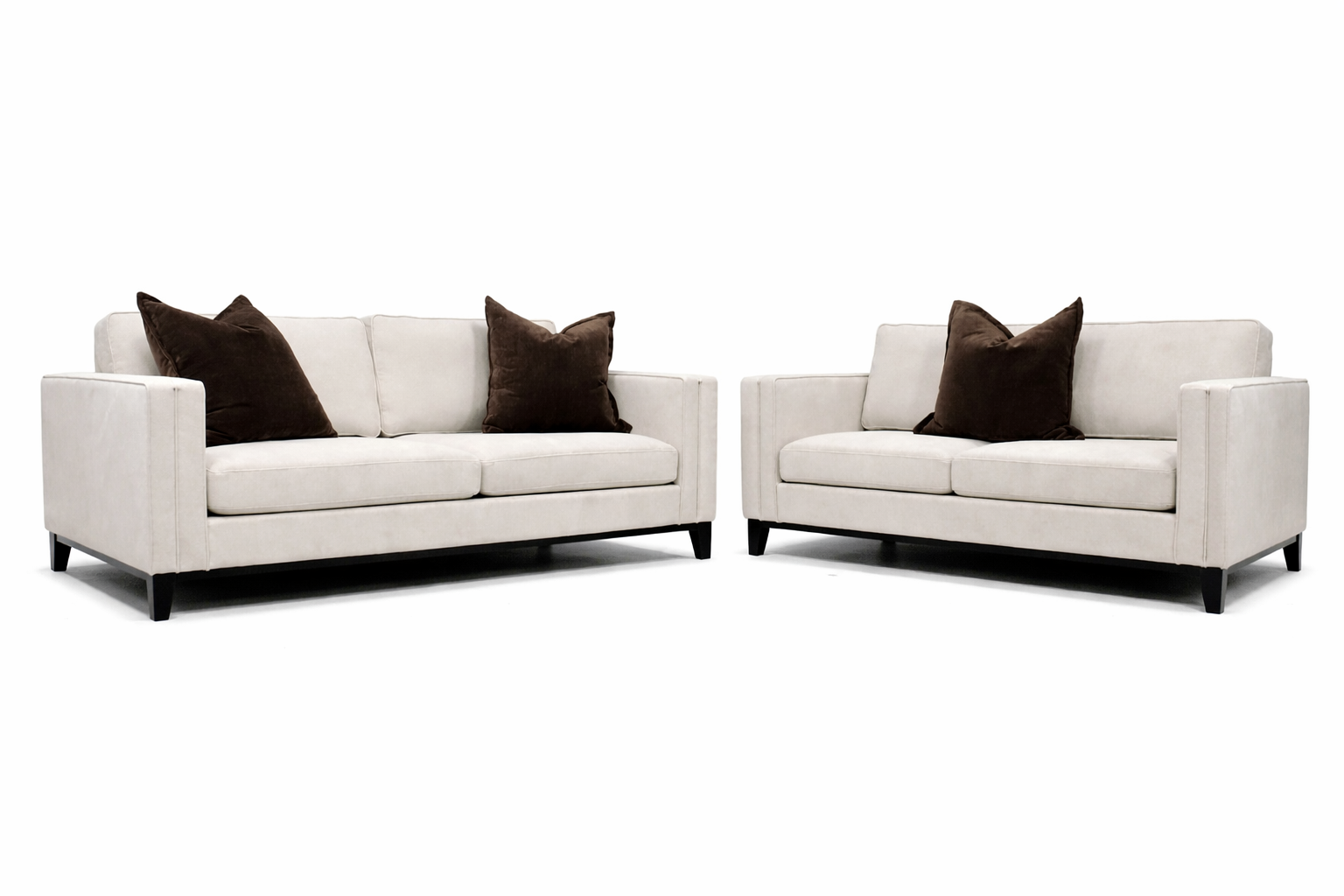 Savannah Sofa Range - Light Grey Fabric