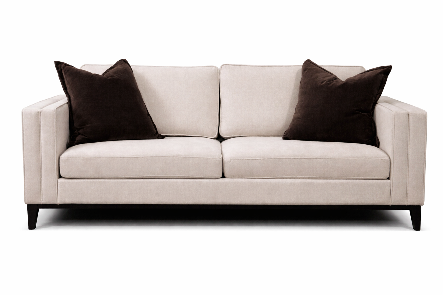Savannah 3 Seater - Light Grey Fabric
