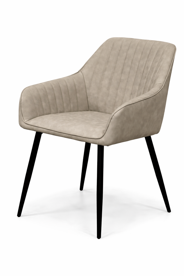 EZ Chair set of 4 - Taupe PU