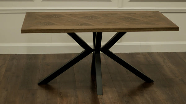 Hugo 1.6m Medium Oak Veneer