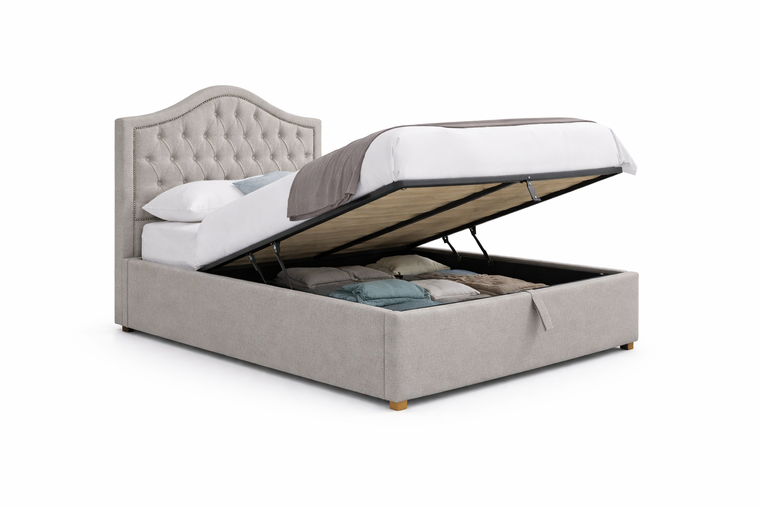 Alberta Ottoman Divan Set - Hogan Headboard