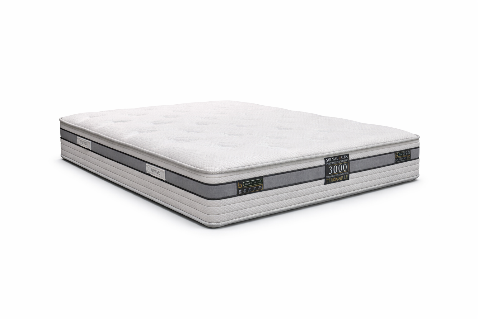 Spinal Max 3000 Turnable Mattress -  King