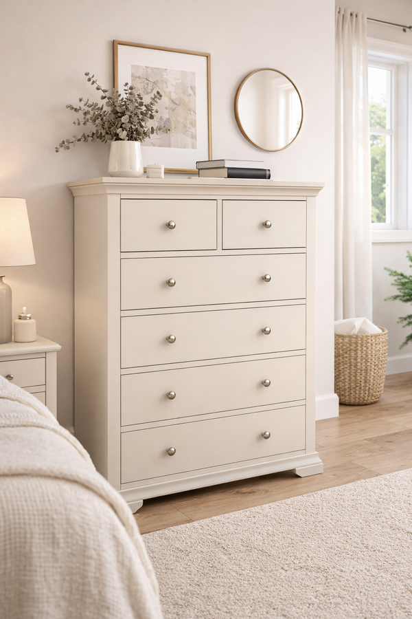 Kobe Tall Chest -Taupe