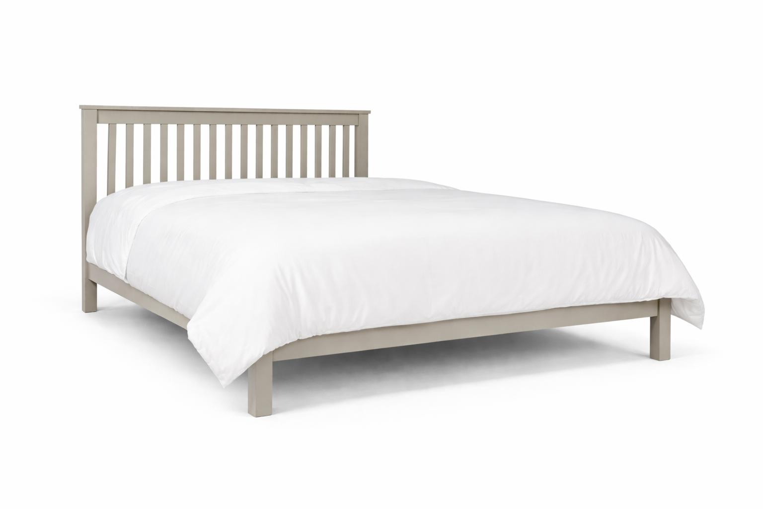 Kobe  Small Double Bed Frame - Taupe