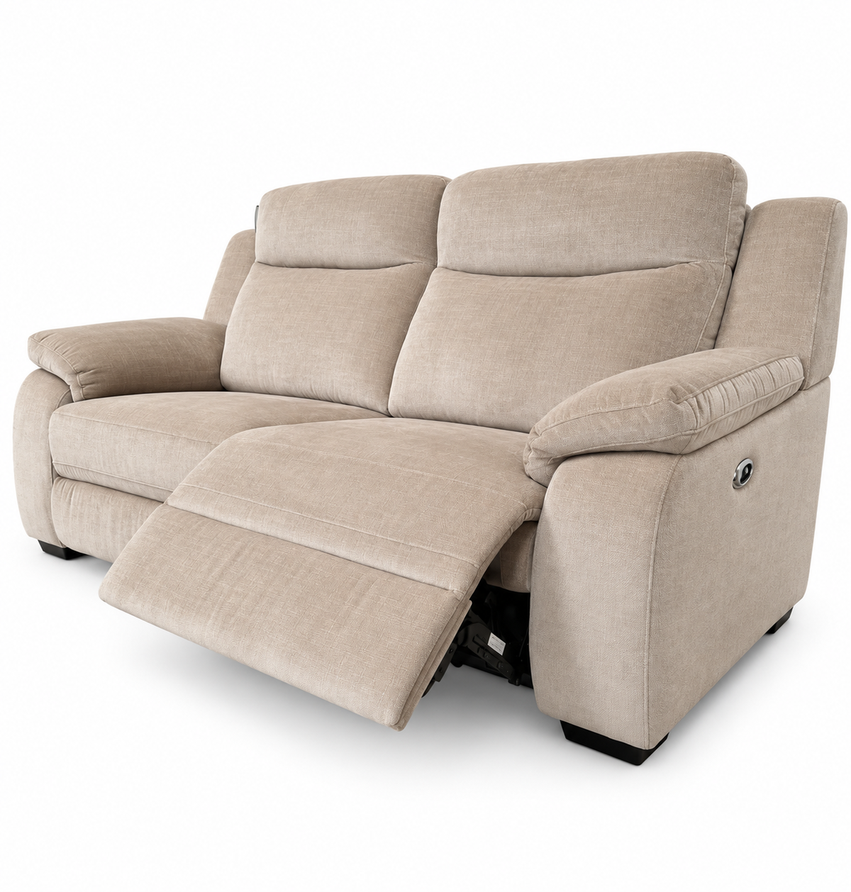 Heydon  3 Seater Power Recliner - Warm Beige