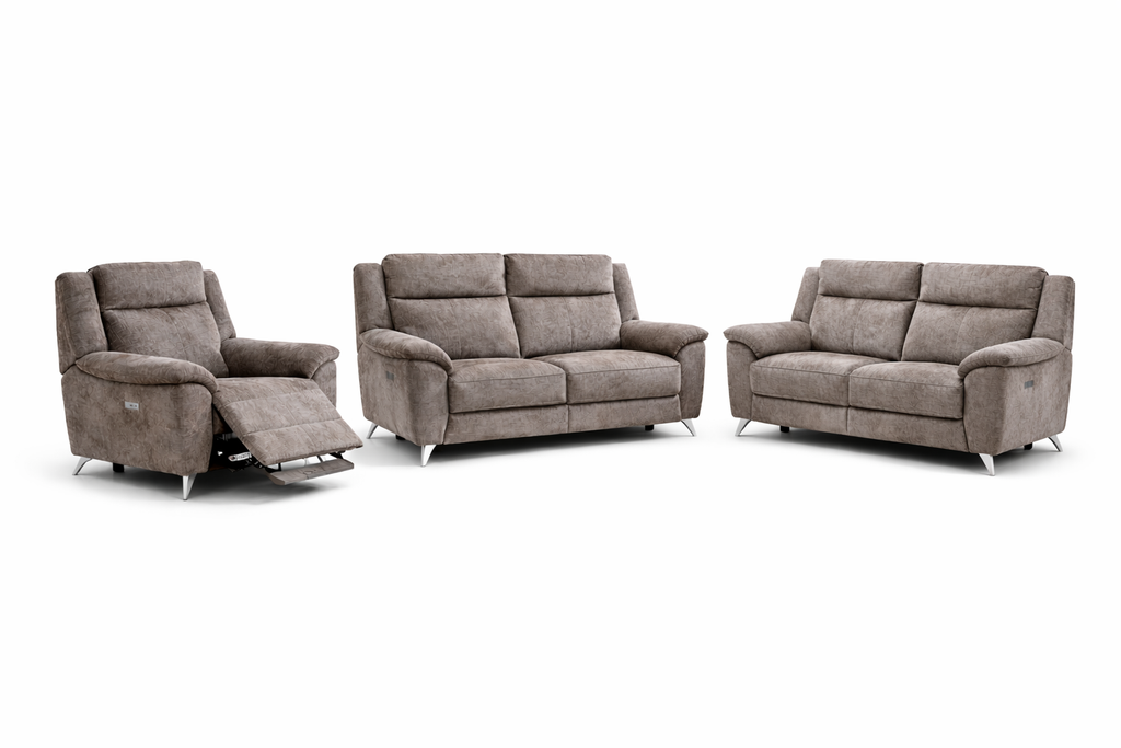Marylin 3 + 2 + 1 Electric - Stone Fabric