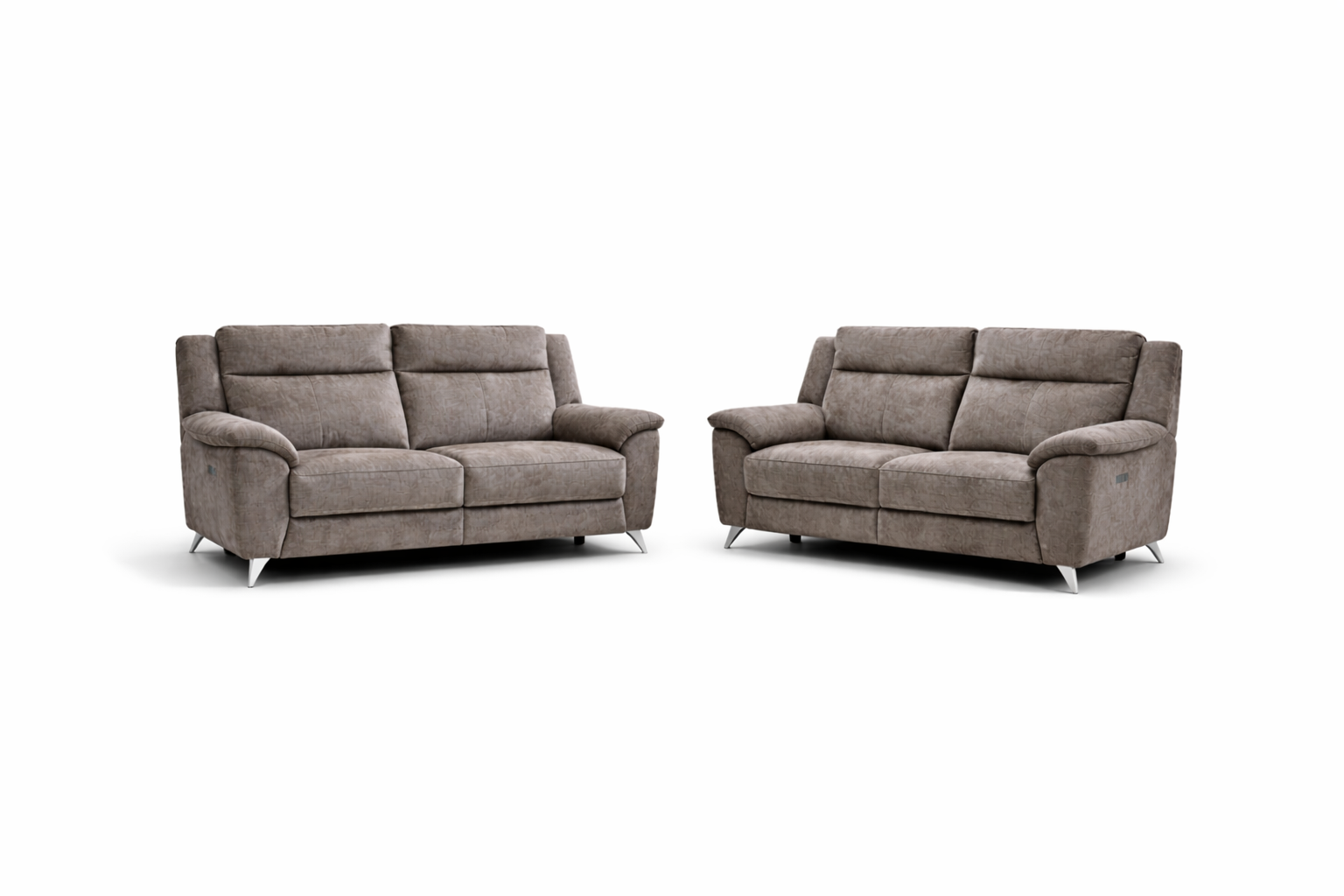 Marylin  3 + 2 Electric - Stone Fabric