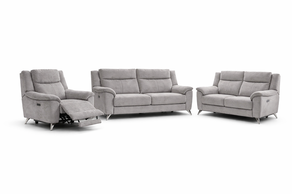 Marylin 3 + 2 + 1  Electric - Ash Fabric