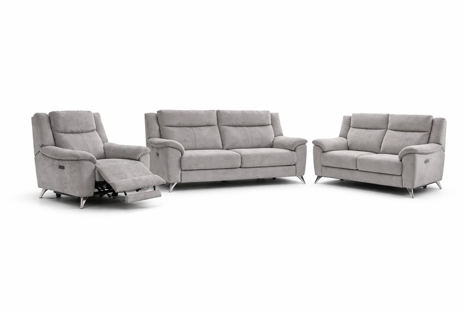 Marylin 3 + 2   Electric - Ash Fabric