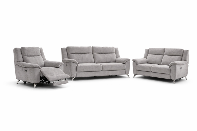 Marylin 3 + 1 + 1  Electric - Ash Fabric