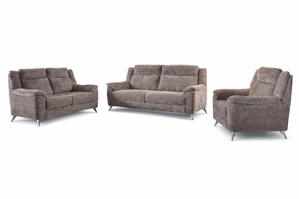 Marylin 3 + 2 + 1 Fixed - Stone Fabric