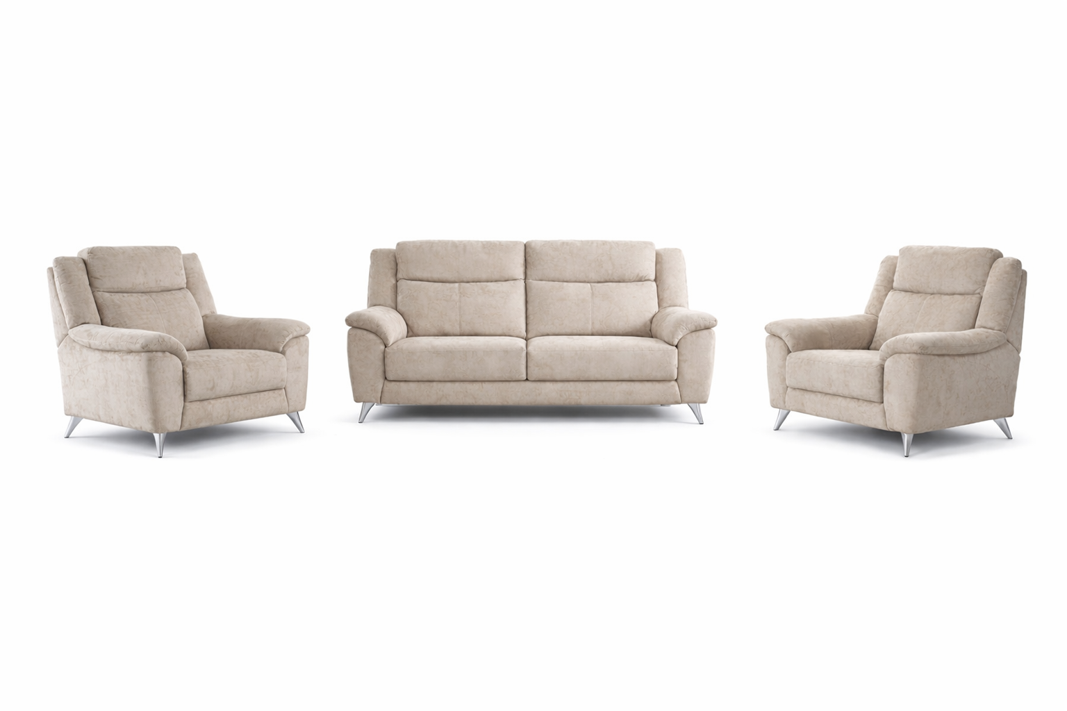 Marylin 3 +  1 + 1 Fixed - Fossil Fabric