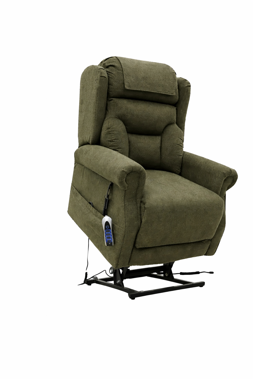 Berkshire Lift & Tilt Quad Motor Armchair - Olive