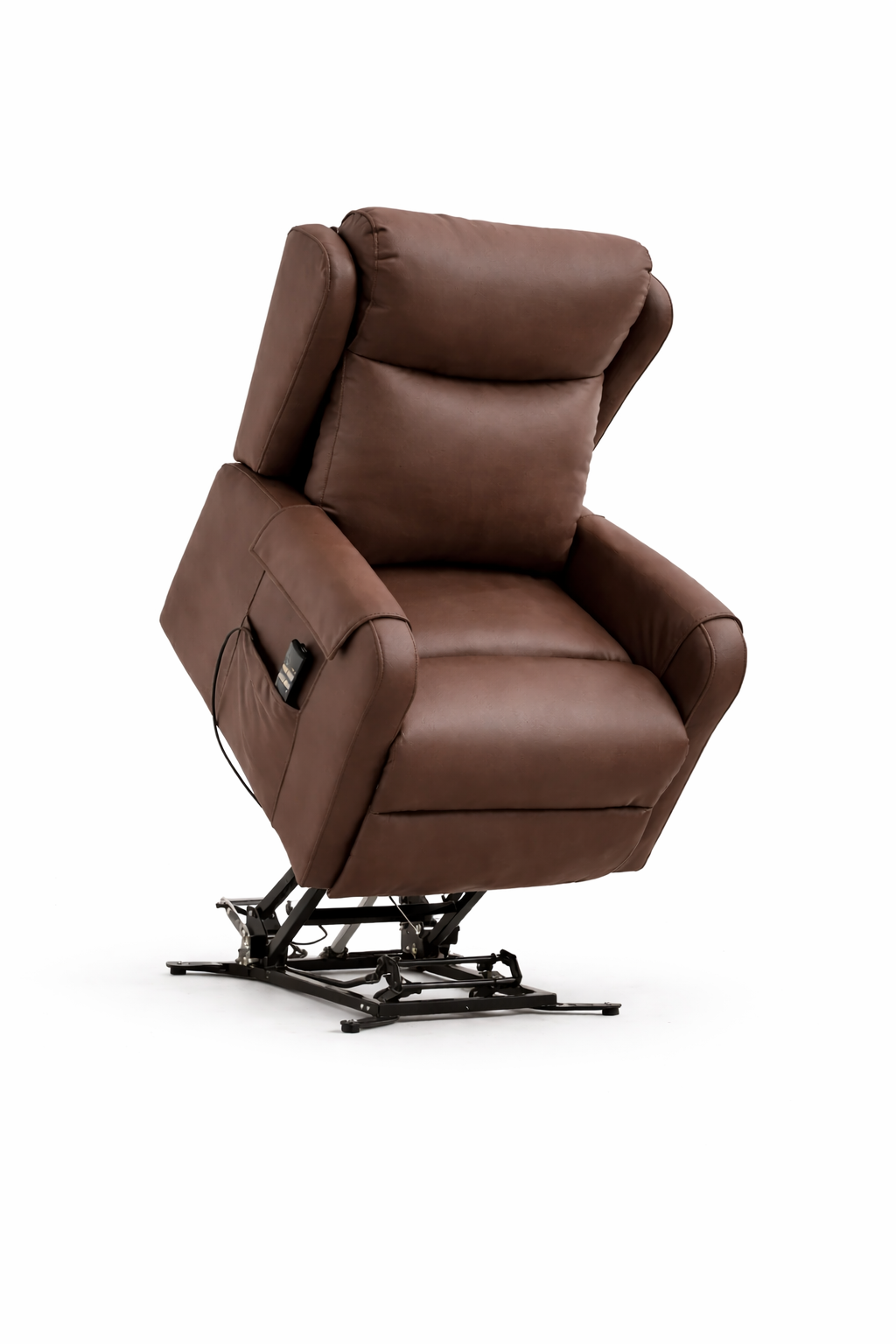 Joel lift & tilt Dual Motor Armchair - Brown