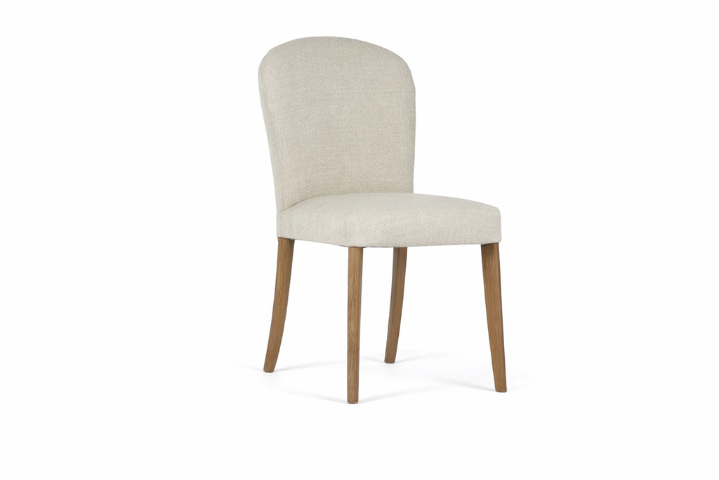 Jenny Dining Chair - Oatmeal Linen Fabric