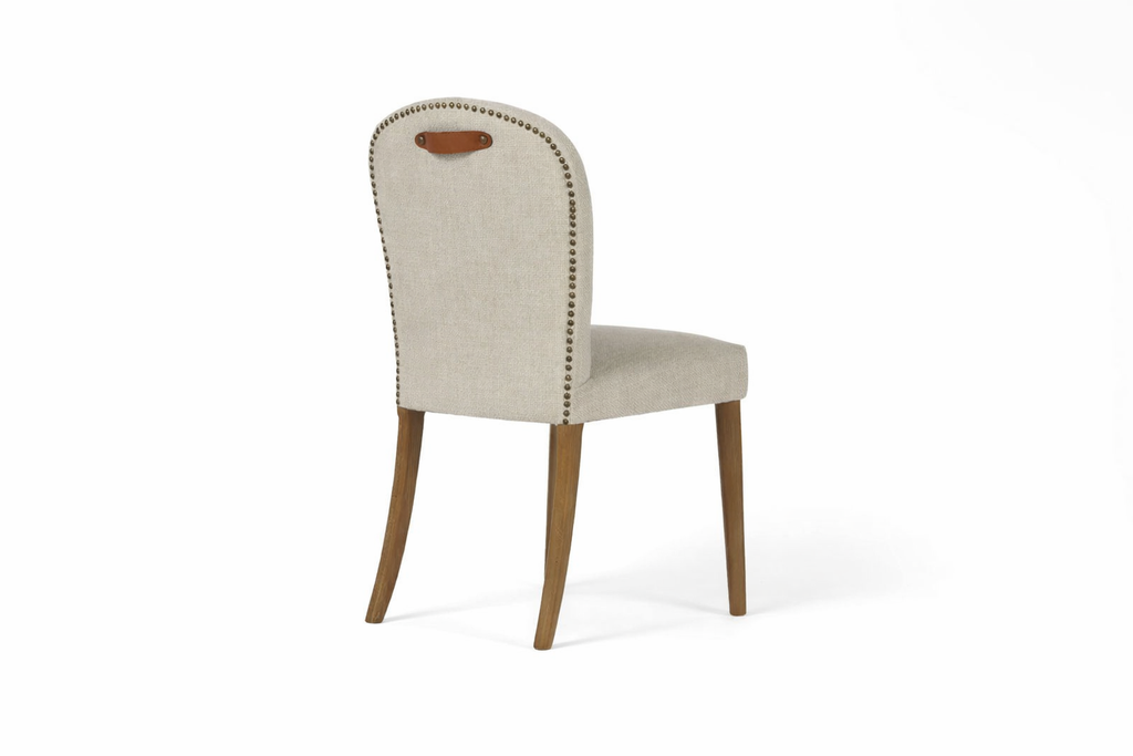 Jenny Dining Chair - Oatmeal Linen Fabric