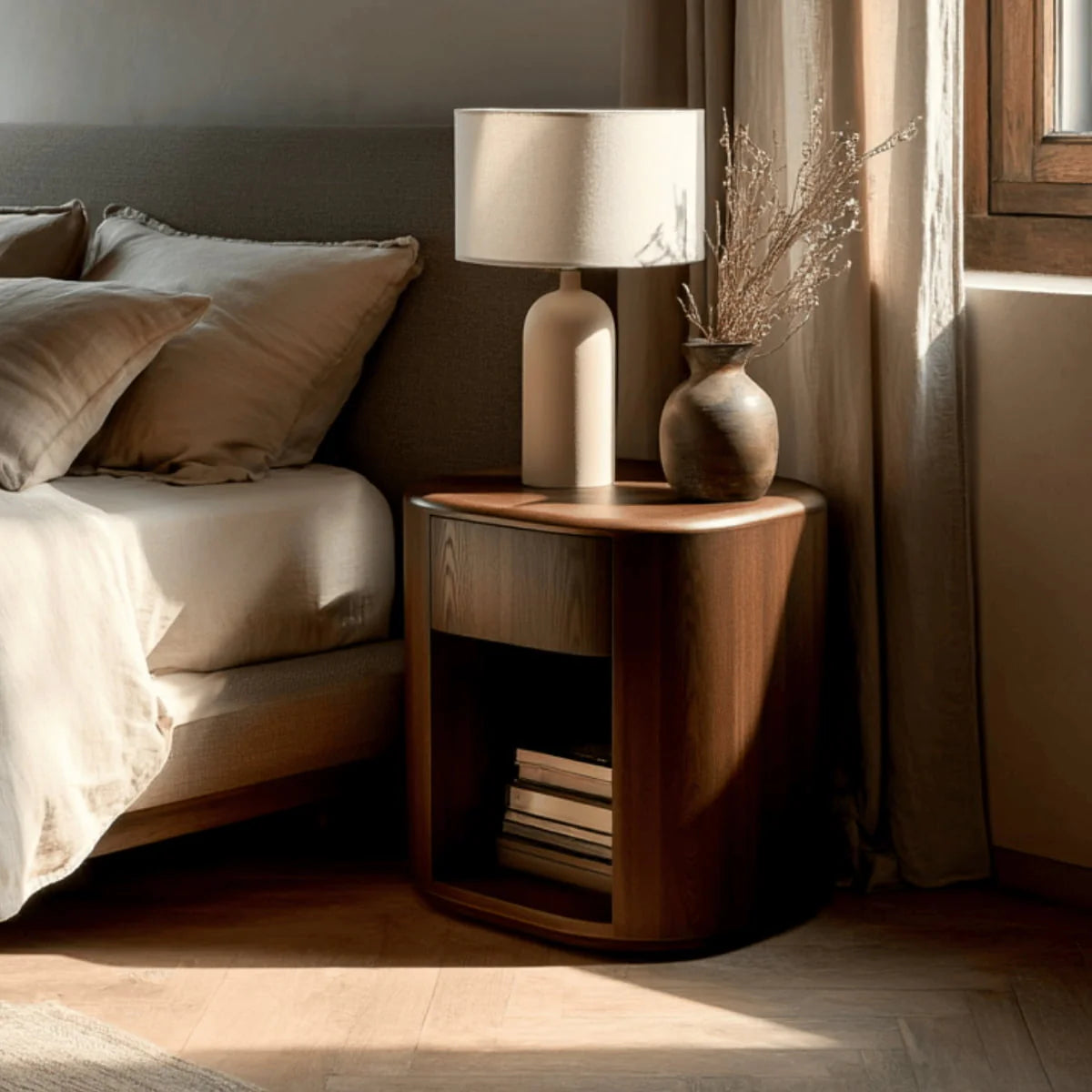 Tuscan 1 Drawer End Tablw