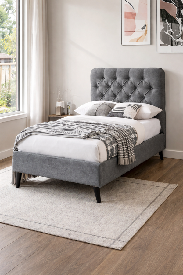 Pene Bed single - Dark Grey