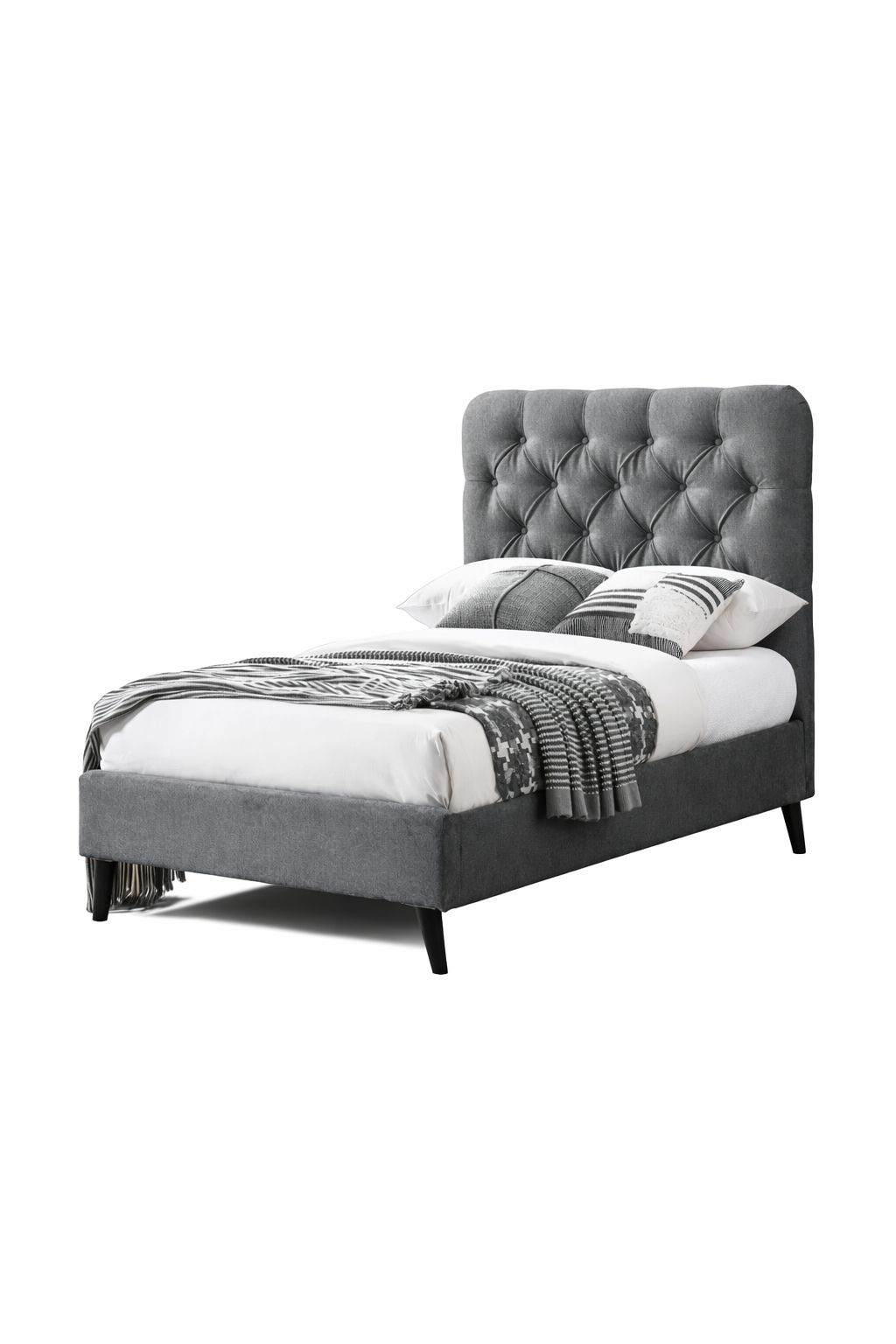 Pene Bed single - Dark Grey