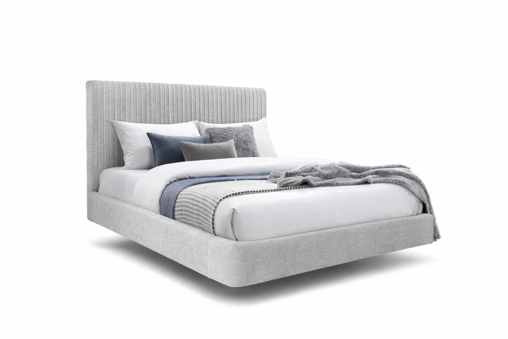 Valerie  Bed Double - Beige