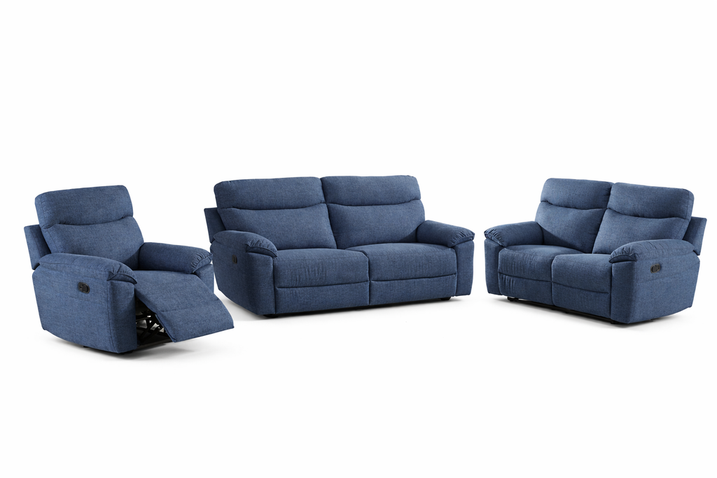 Layla Sofa Range - Dark Blue