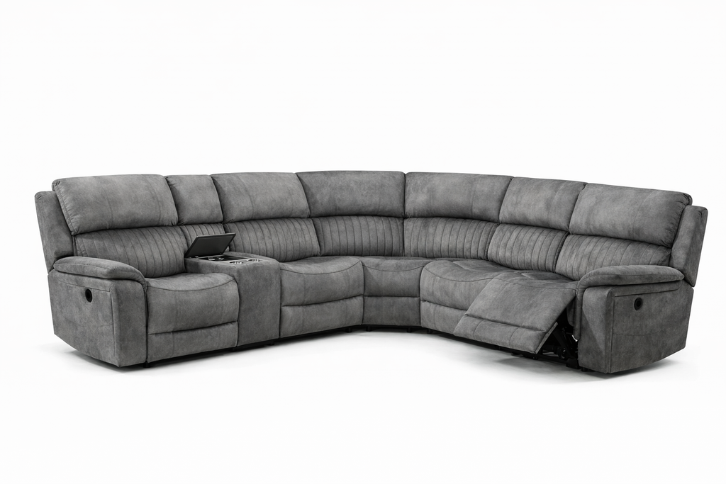 Alaska Manual Corner - Light Grey Fabric