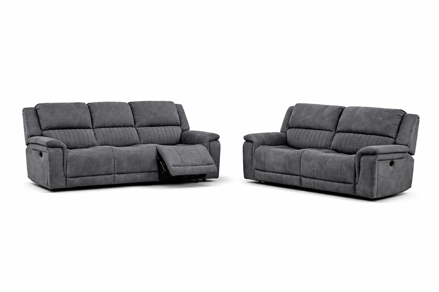 Alaska Manual 3 + 2 - Light Grey Fabric