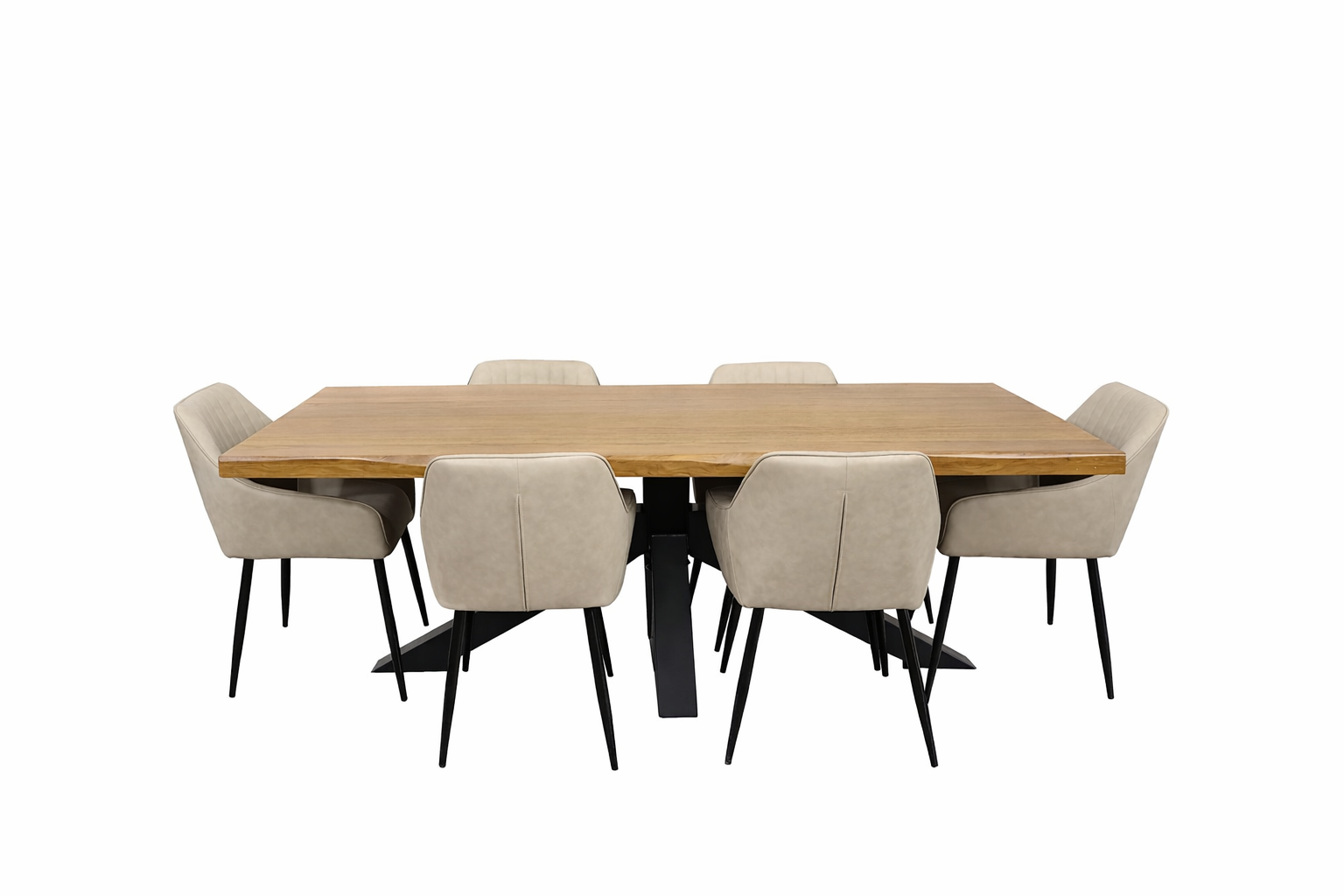 6 EZ Taupe  Chairs