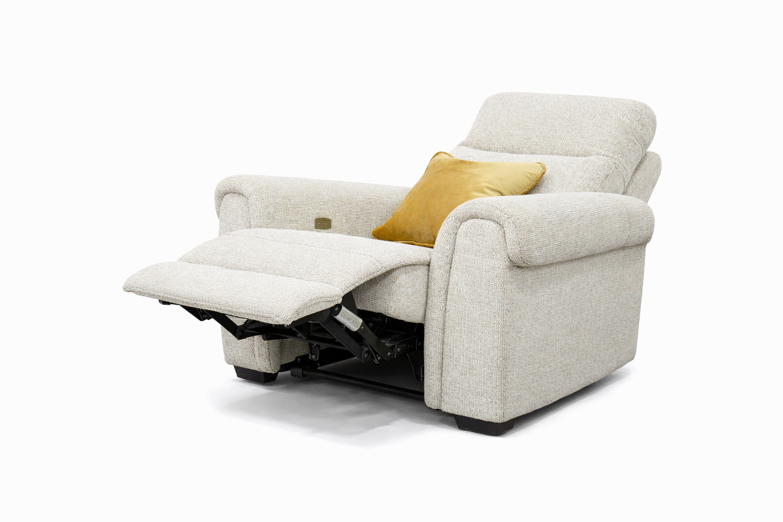 Madison 3 + 2 Power Sofa Range - Pebble