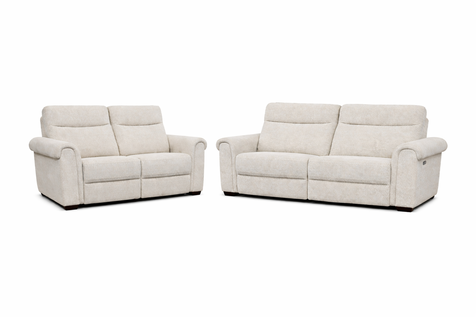 Madison 3 + 2 Power Sofa Range - Pebble