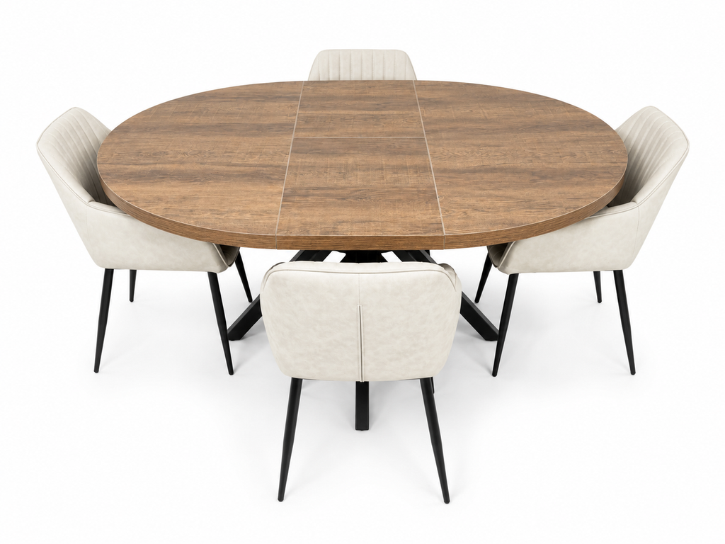  4 EZ Taupe Chairs