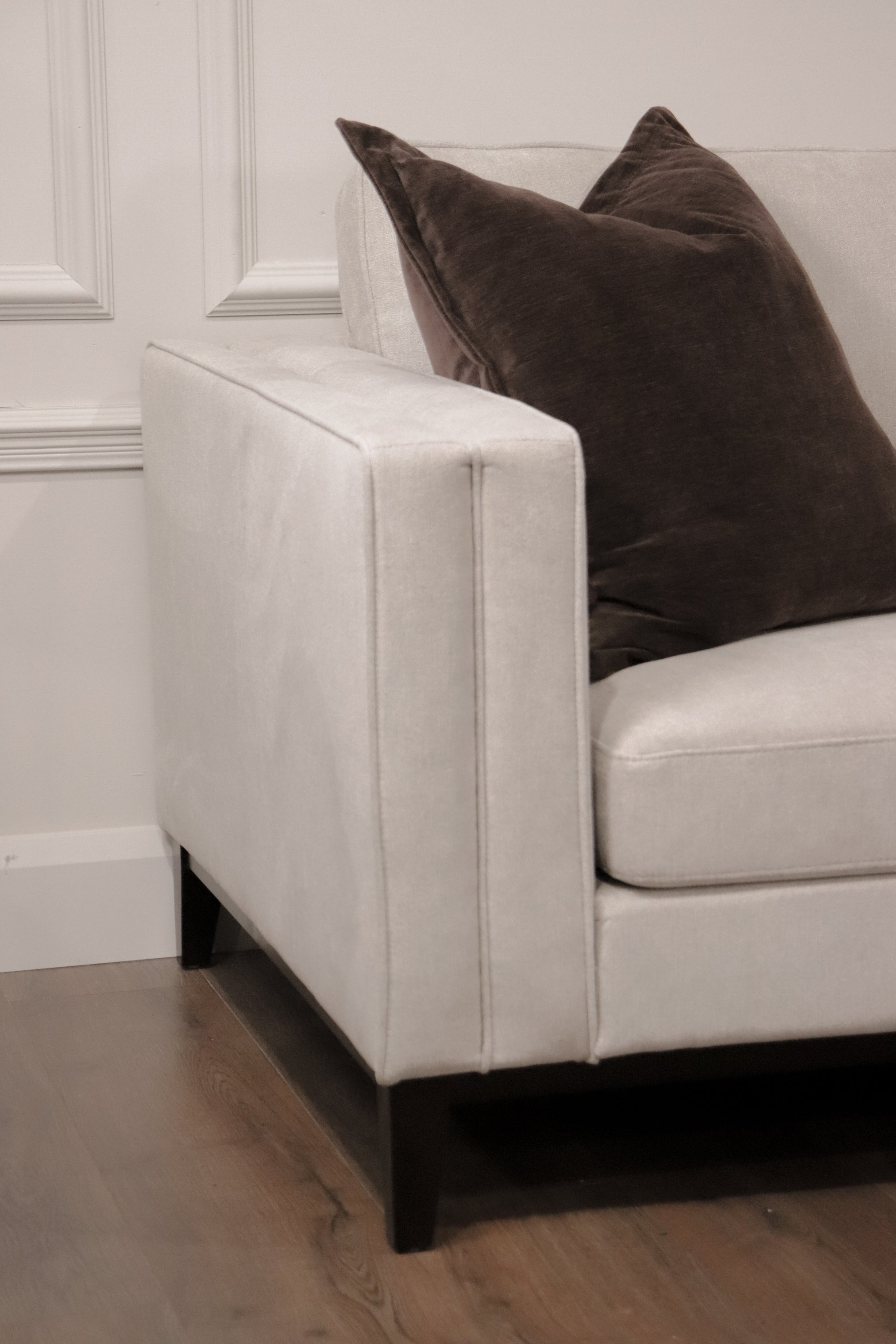 Savannah Sofa Range - Light Grey Fabric