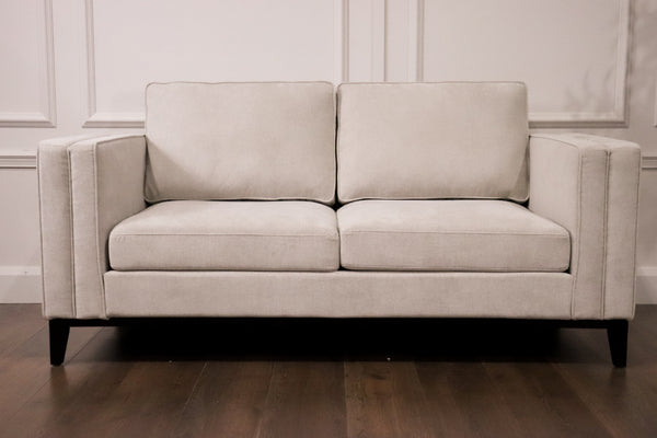 Savannah 3 Seater - Light Grey Fabric