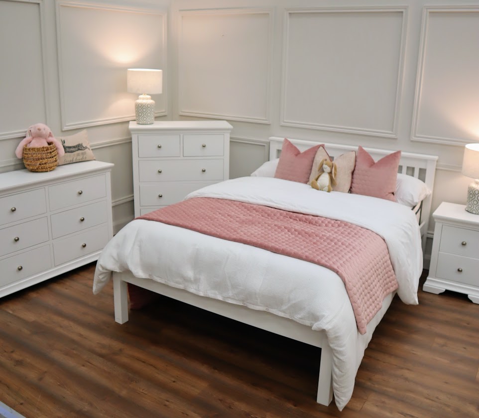 Kobe Bedroom Range - White