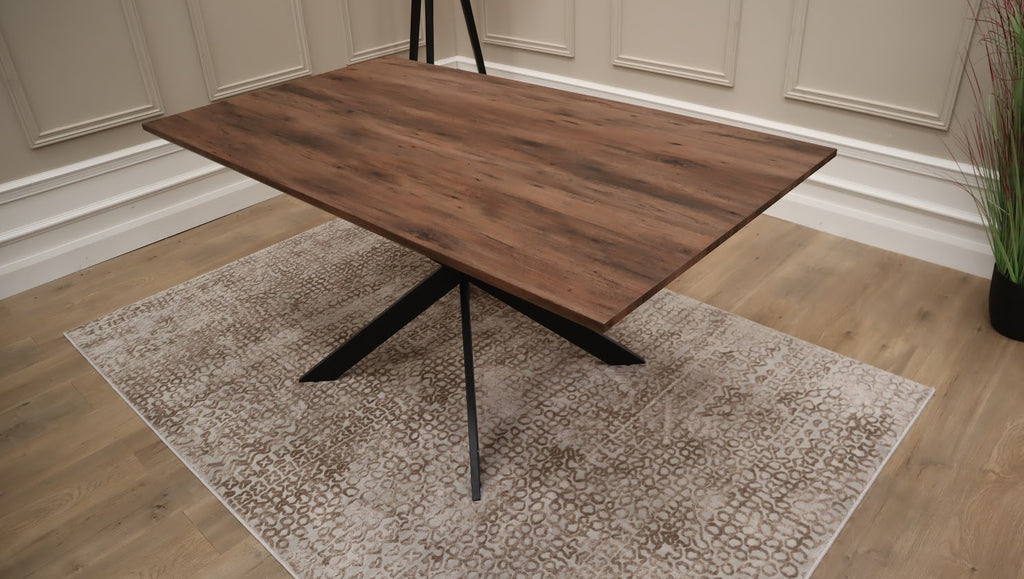 Epsom 1.6m Dining Table - Walnut