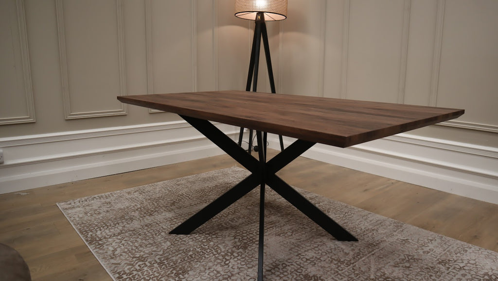 Epsom 1.6m Dining Table - Walnut