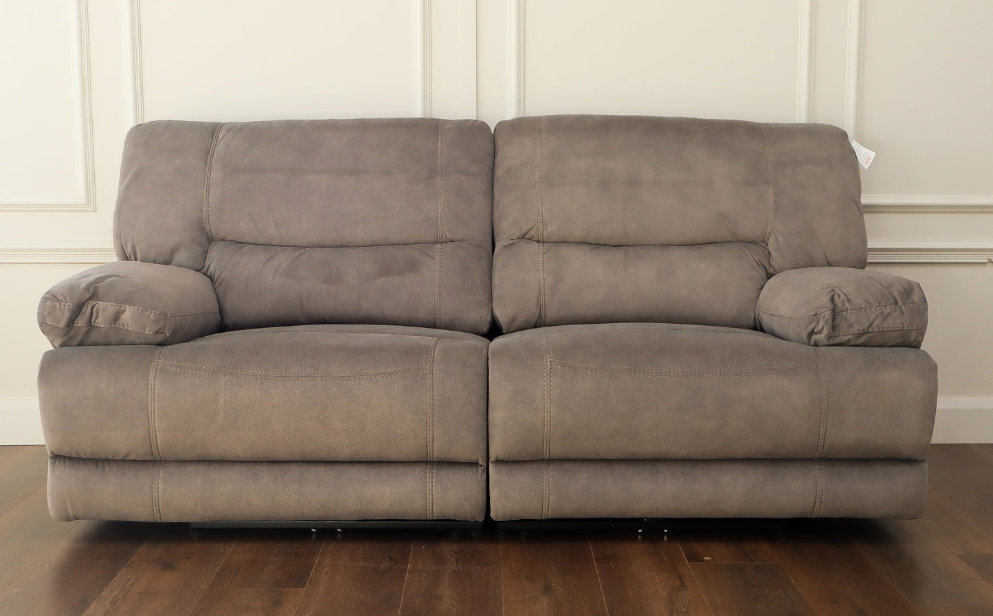 Fulton Power Sofa Range - Dark Taupe