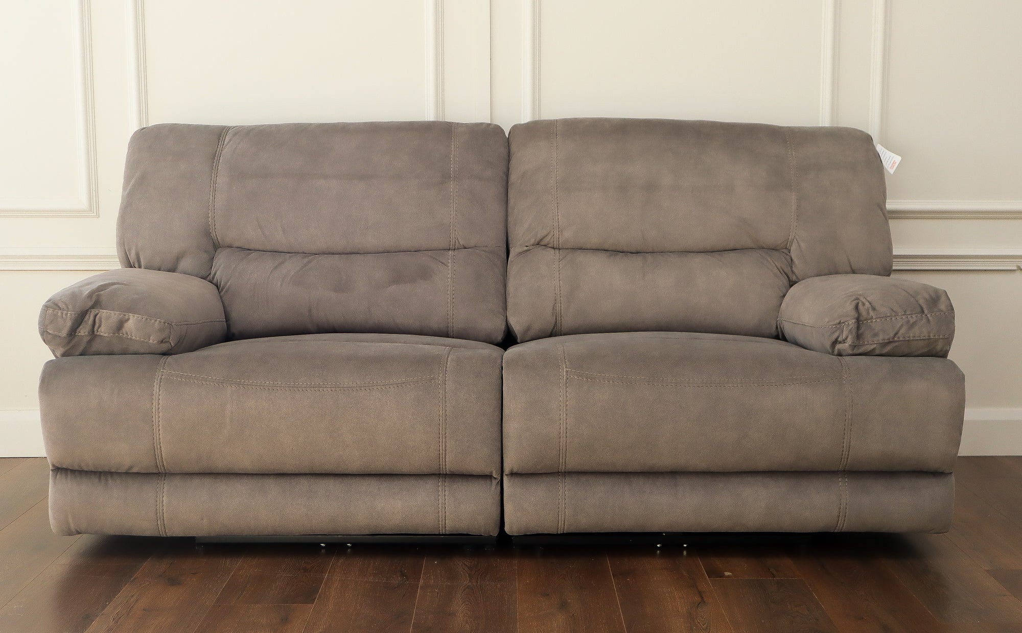 Fulton Power Sofa Range - Dark Taupe